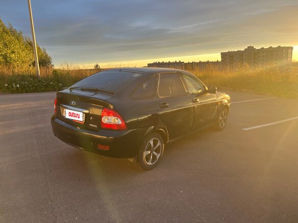 2008 Lada (ВАЗ) Priora I, чёрный, 205000 рублей - вид 5
