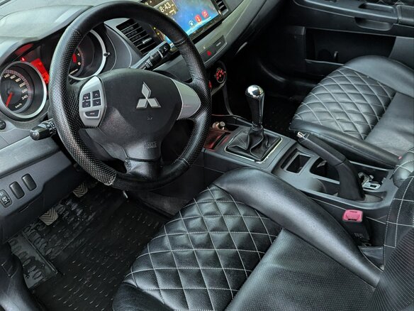 2008 Mitsubishi Lancer X, серебристый, 484990 рублей - вид 7
