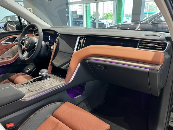 2025 Hongqi HS7 II, чёрный - вид 5