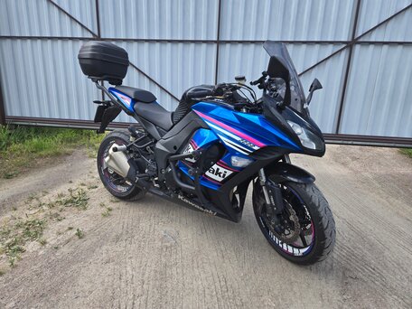 2015 Kawasaki Ninja 1000 SX, синий, 600000 рублей, вид 1