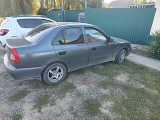 2007 Hyundai Accent ТагАЗ II, серый, 345000 рублей, вид 2
