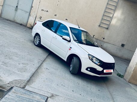 2019 Lada (ВАЗ) Granta I Рестайлинг, белый, 625000 рублей, вид 3