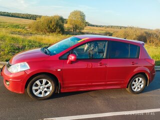 2012 Nissan Tiida I Рестайлинг, красный, 850000 рублей, вид 5