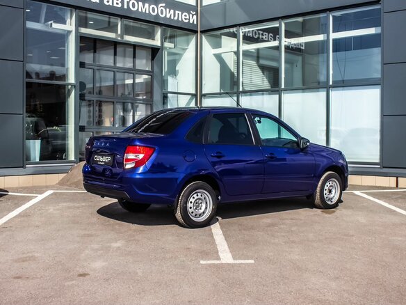 2026 Lada (ВАЗ) Granta I Рестайлинг, синий - вид 2