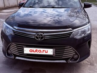 2016 Toyota Camry US Market VII (XV50) Рестайлинг, чёрный, 2450000 рублей, вид 3