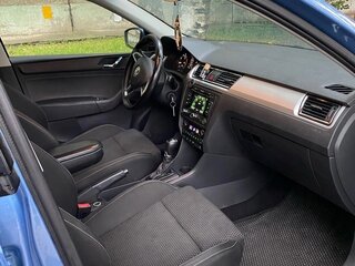 2014 Skoda Rapid I, синий, 1150000 рублей, вид 4