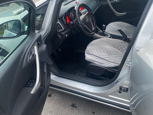 2010 Opel Astra J, серебристый, 390000 рублей - вид 7