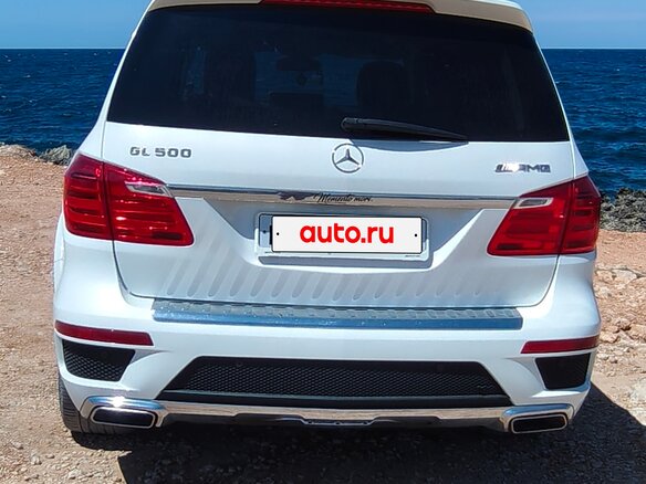2014 Mercedes-Benz GL-Класс 550 II (X166), белый - вид 7