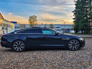 2010 Jaguar XJ Long IV (X351), чёрный, 2800000 рублей, вид 3