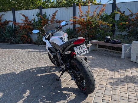 2013 Kawasaki ER-4F (Ninja 400R), белый, 500000 рублей, вид 4