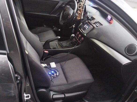2009 Mazda 3 II (BL), серый, 830000 рублей - вид 6