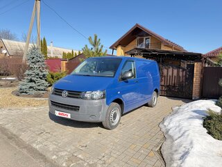 2010 Volkswagen Transporter T5 Рестайлинг, синий, 1260000 рублей, вид 1