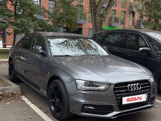 2013 Audi A4 IV (B8) Рестайлинг, серый, 1600000 рублей, вид 2