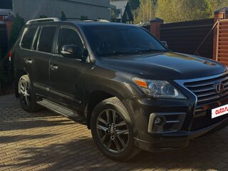 2013 Lexus LX 570 III Рестайлинг, чёрный, 3500000 рублей, вид 1