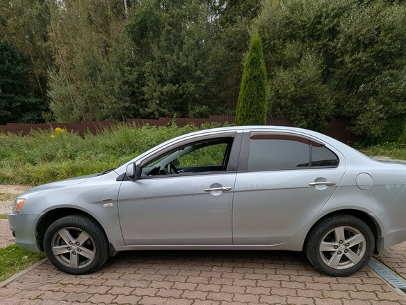 2008 Mitsubishi Lancer X, серебристый, 484990 рублей - вид 5