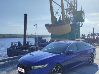 2019 Honda Accord X, синий, 1900000 рублей, вид 1