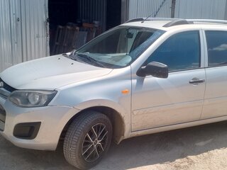 2014 Lada (ВАЗ) Kalina II, серебристый, 500000 рублей, вид 4