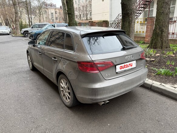 2013 Audi A3 III (8V), коричневый, 1200000 рублей - вид 4