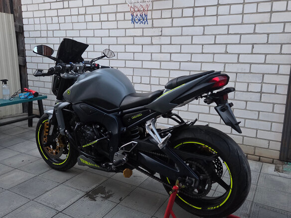 2007 Yamaha FZ1, серый, 650000 рублей - вид 1