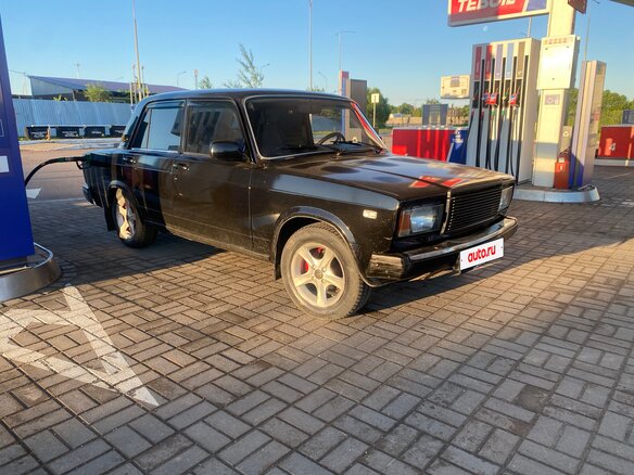 2010 Lada (ВАЗ) 2107, чёрный, 240000 рублей - вид 3