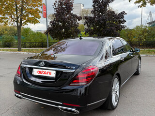2017 Mercedes-Benz Maybach S-Класс 450 I (X222) Рестайлинг, чёрный, 5000000 рублей, вид 2