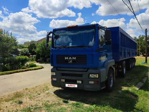 2006 MAN 18, синий