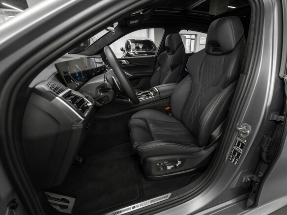 2024 BMW X6 M60i III (G06) Рестайлинг, серый, 17050000 рублей - вид 8