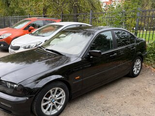 1998 BMW 3 серии 318i IV (E46), чёрный, 550000 рублей, вид 3