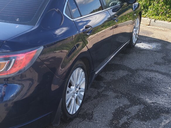 2007 Mazda 6 II (GH), синий, 600000 рублей - вид 3