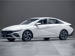 2023 Hyundai Elantra VII (CN7) Рестайлинг, белый, 1599096 рублей, вид 1
