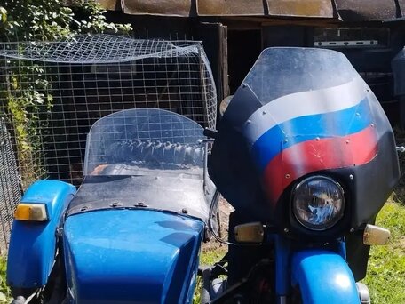 1992 Урал ИМЗ-8.103, синий, 90000 рублей, вид 1