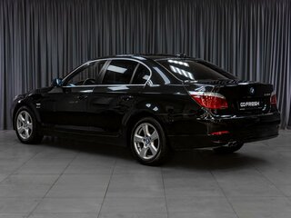 2008 BMW 5 серии 530xi V (E60/E61) Рестайлинг, чёрный, 1200000 рублей, вид 2