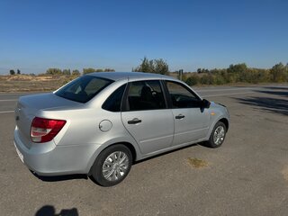 2016 Lada (ВАЗ) Granta I, серебристый, 365000 рублей, вид 3