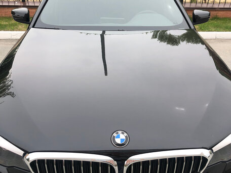 2019 BMW 5 серии 520i VII (G30/G31/G38), чёрный, 3799999 рублей, вид 2