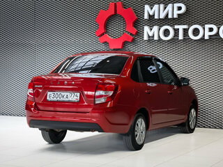 2022 Lada (ВАЗ) Granta I Рестайлинг, красный, 699000 рублей, вид 4