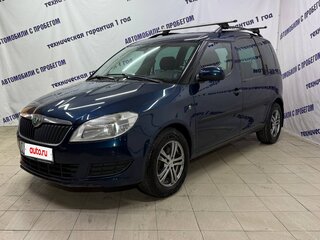 2011 Skoda Roomster I Рестайлинг, синий, 565000 рублей, вид 1