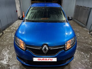 2014 Renault Logan II, синий, 529000 рублей, вид 2