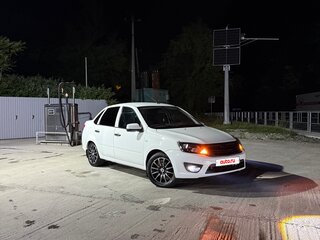 2013 Lada (ВАЗ) Granta I, белый, 550000 рублей, вид 1