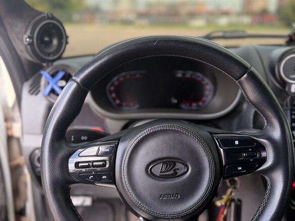 2014 Lada (ВАЗ) Granta I, серебристый, 650000 рублей - вид 12