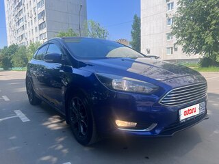 2017 Ford Focus III Рестайлинг, синий, 1250000 рублей, вид 2