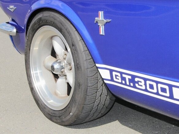 1965 Ford Mustang I, синий - вид 12