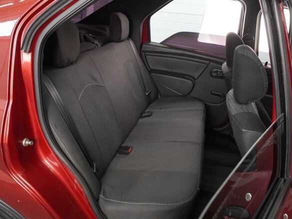 2010 Renault Logan I Рестайлинг, красный, 499000 рублей - вид 6
