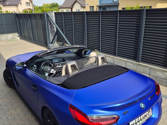 2021 BMW Z4 M40i III (G29), синий, 5950000 рублей - вид 25