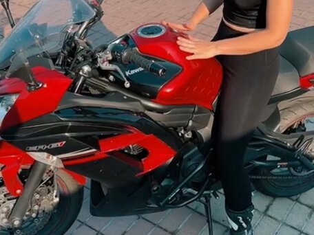 2016 Kawasaki ER-6F (Ninja 650R), красный, 550000 рублей, вид 1