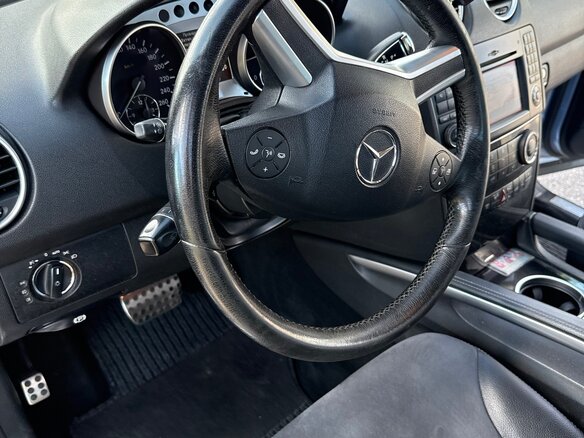 2009 Mercedes-Benz M-Класс 320 II (W164) Рестайлинг, голубой, 1700000 рублей - вид 13