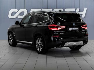 2021 BMW X3 30i xDrive III (G01), чёрный, 3840000 рублей, вид 2