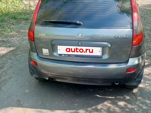 2011 Lada (ВАЗ) Kalina I, серый, 245000 рублей - вид 3