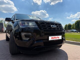 2018 Ford Explorer V Рестайлинг, чёрный, 3400000 рублей, вид 4