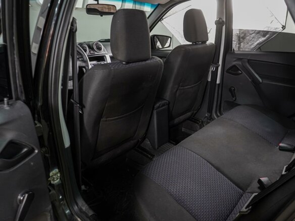 2014 Lada (ВАЗ) Granta I, чёрный, 469000 рублей - вид 10