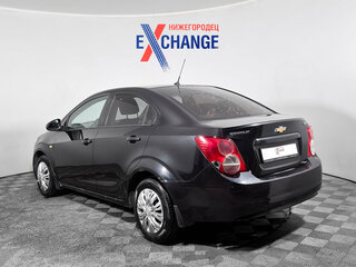 2012 Chevrolet Aveo II, чёрный, 425000 рублей, вид 3